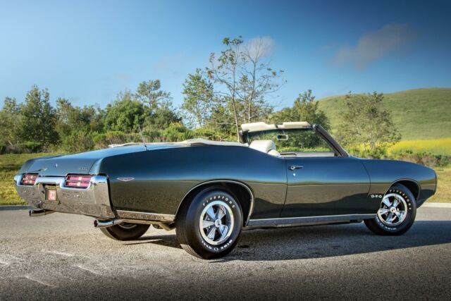 1969 Pontiac GTO Ram Air IV 4 Speed Convertible Numbers Match - photo 12