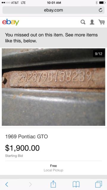 1969 Pontiac GTO - photo 10