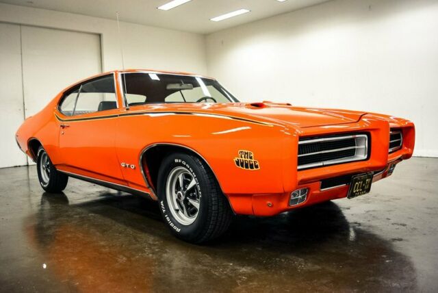 1969 Pontiac GTO The Judge 10826 Miles Carousel Red Coupe Pontiac 400 V8 Turbo 4 1969 Pontiac GTO The Judge
