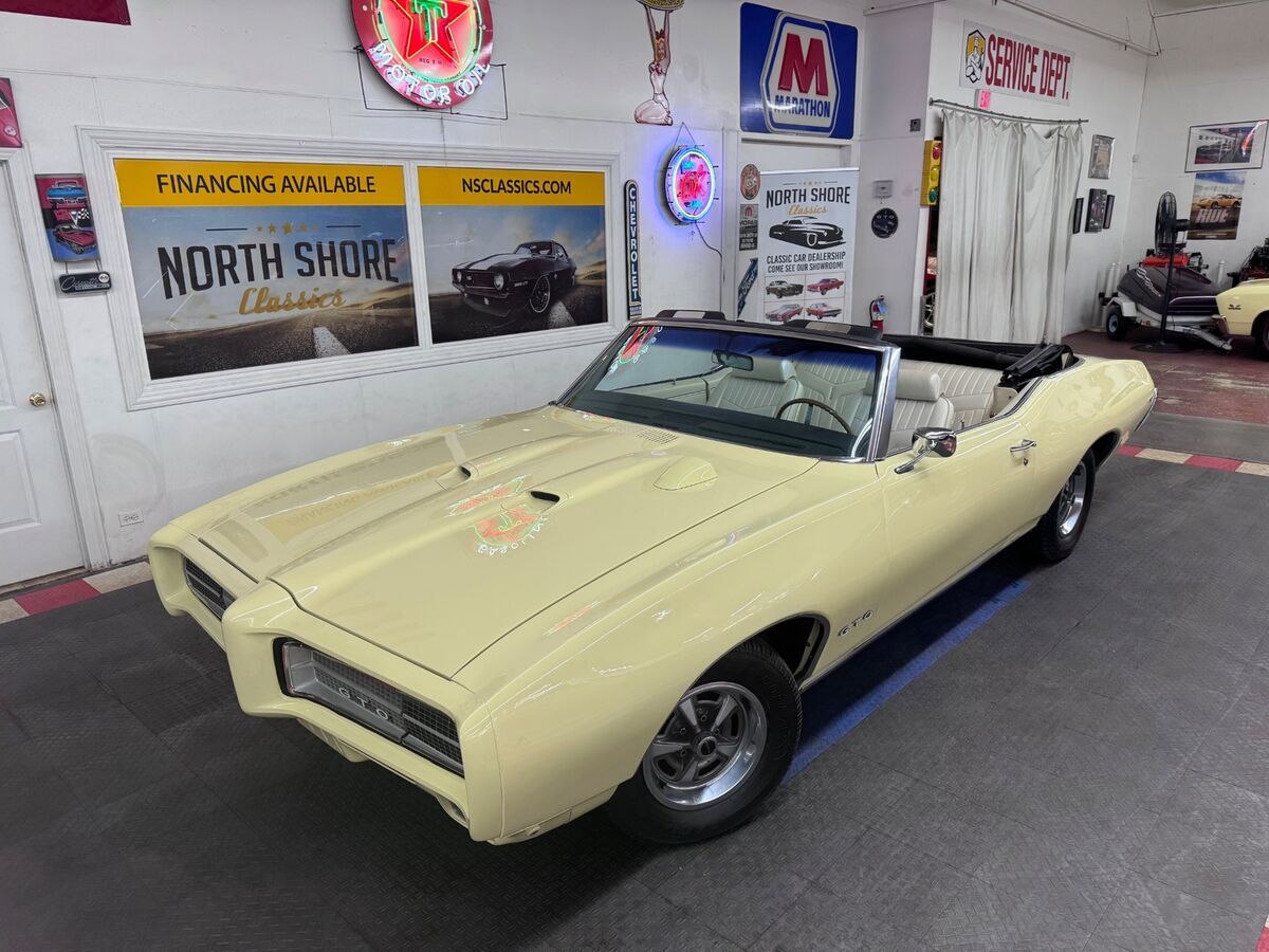 1969 Pontiac GTO, Yellow with 0 Miles available now! 1969 Pontiac GTO One Family Owned Convertible