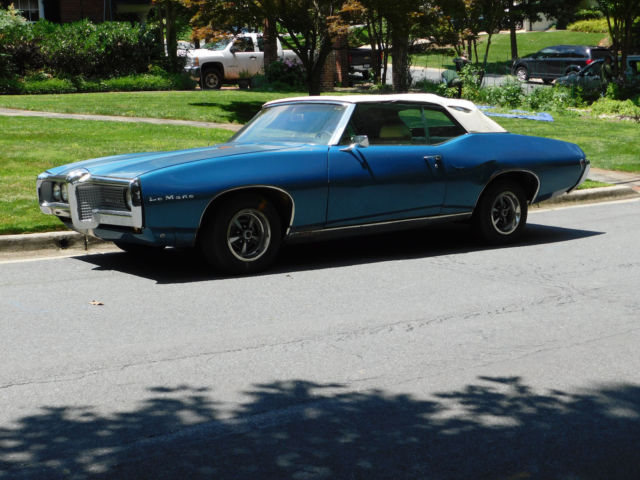 1969 Pontiac Le Mans Convertible, #'s Match - photo 2