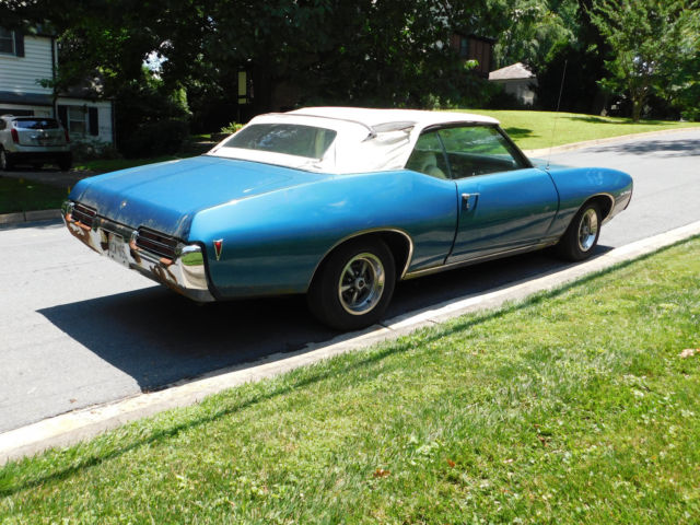 1969 Pontiac Le Mans Convertible, #'s Match - photo 3