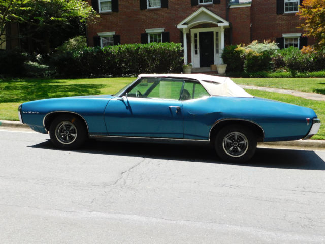 1969 Pontiac Le Mans Convertible, #'s Match - photo 5