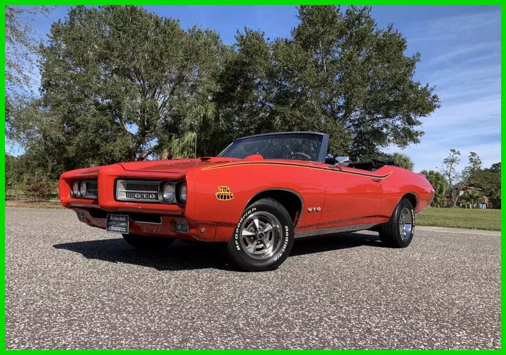 1969 Pontiac Lemans Convertible GTO Judge Tribute 1969 Pontiac Le Mans Body-Off Restoration with painted floors!
