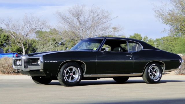 1969 PONTIAC LeMANS SPORT COUPE FACTORY A/C BUCKETS CONSOLE!ONE FAMILY OWNED CAR 1969 Pontiac Le Mans FREE SHIPPING WITH BUY IT NOW