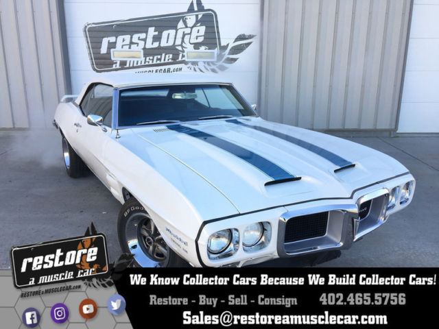 1969 Pontiac Trans Am 100986 Miles Cameo Ivory Convertible Pontiac 400 3 Speed 1969 Pontiac Trans Am --
