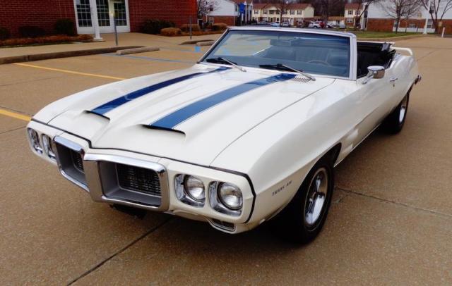 1969 PONTIAC TRANS AM CONVERTIBLE 400 V8 POWER STEERING & BRAKES STUNNING! 1969 Pontiac Trans Am --