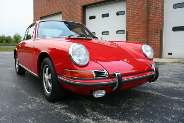 1969 PORSCHE 911E - NO RESERVE! (CoA, #Matching, All Receipts Since 1971) 1969 Porsche 911 E