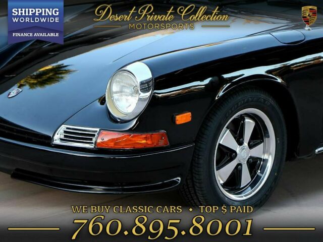 1969 Porsche 912 Black on black - Restored - photo 10