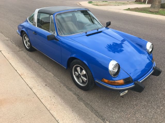 1969 Porsche 912 Targa Ossi blue numbers matching rare 86k miles 1969 Porsche 912