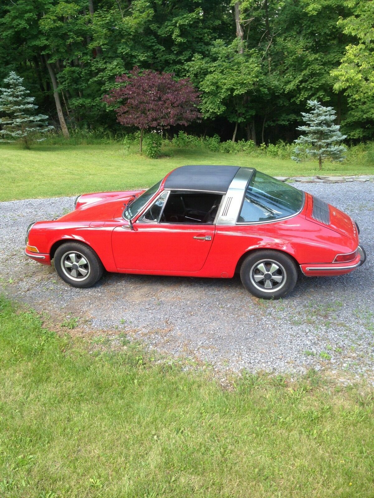 1969 Porsche Targa red 1969 Porsche 912 Targa