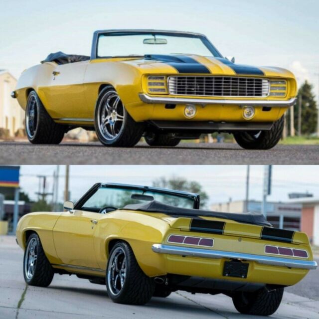 1969 PRO-TOURING CAMARO CONV LSA SUPERCHARGED DETRIOT SPEED ONE OF A KIND 1969 Chevrolet Camaro RS Convertible