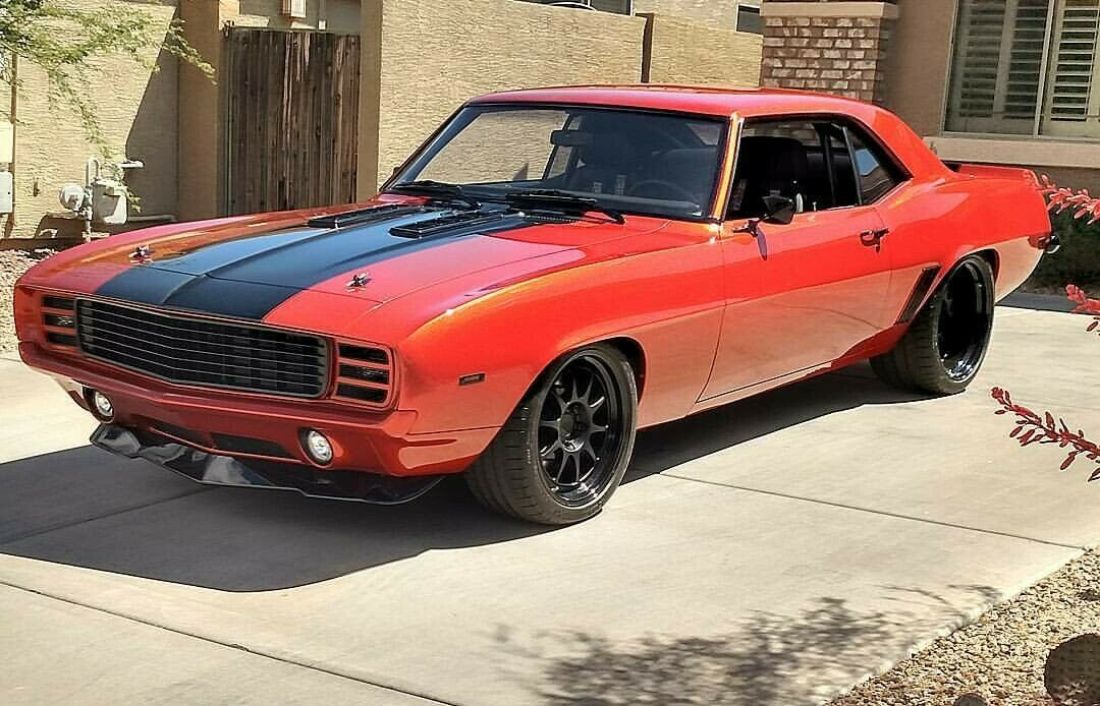 1969 Pro Touring Camaro G-Machine Chevy Chevrolet First Gen Camaro 1969 Chevrolet Camaro