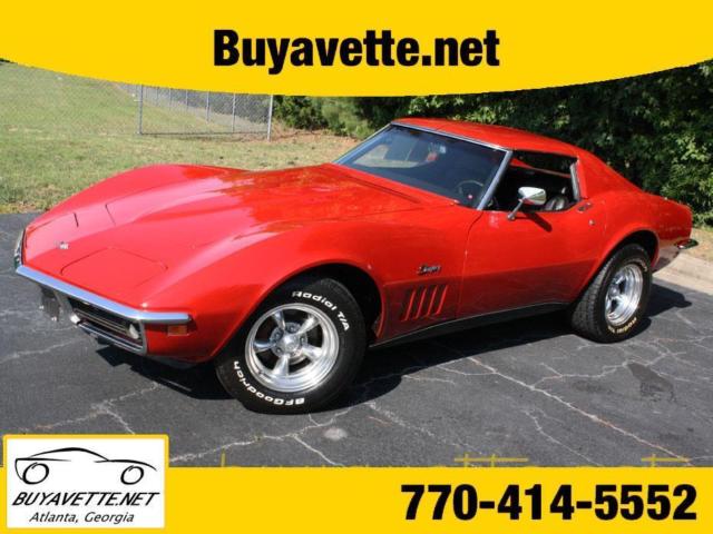 1969 Red Corvette Buyavette inc Atlanta 1969 Chevrolet Corvette Coupe