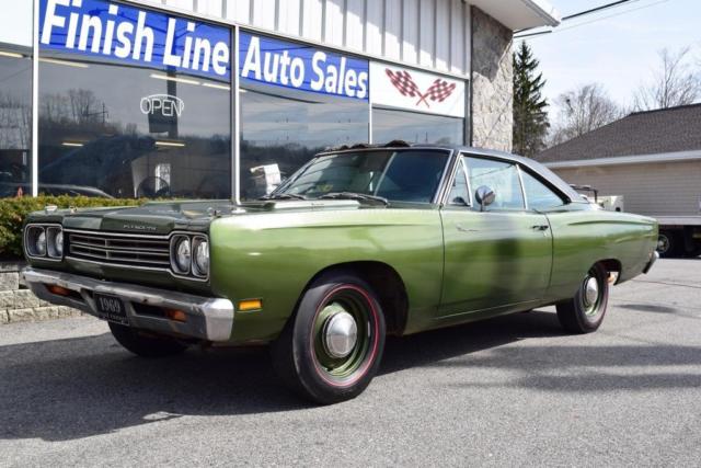 1969 Road Runner, Orig N96 Air Breather, 383 4-speed, Matching #'s, Build sheet 1969 Plymouth Road Runner Original N96 Air - Breather