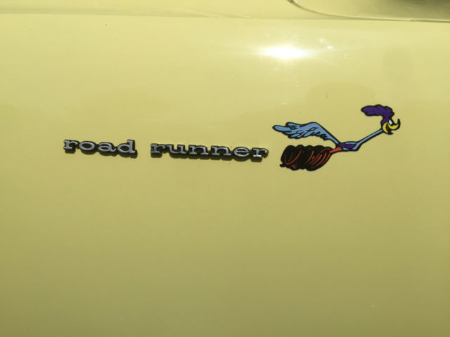 1969 Plymouth Road Runner RoadRunner B-body MOPAR - photo 13