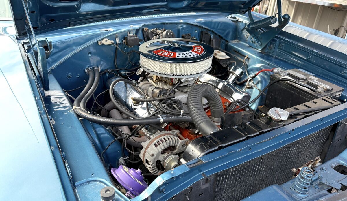 1969 PLYMOUTH RM21 ROAD RUNNER ROADRUNNER ORIGINAL 383 FACTORY 4SPD - photo 3