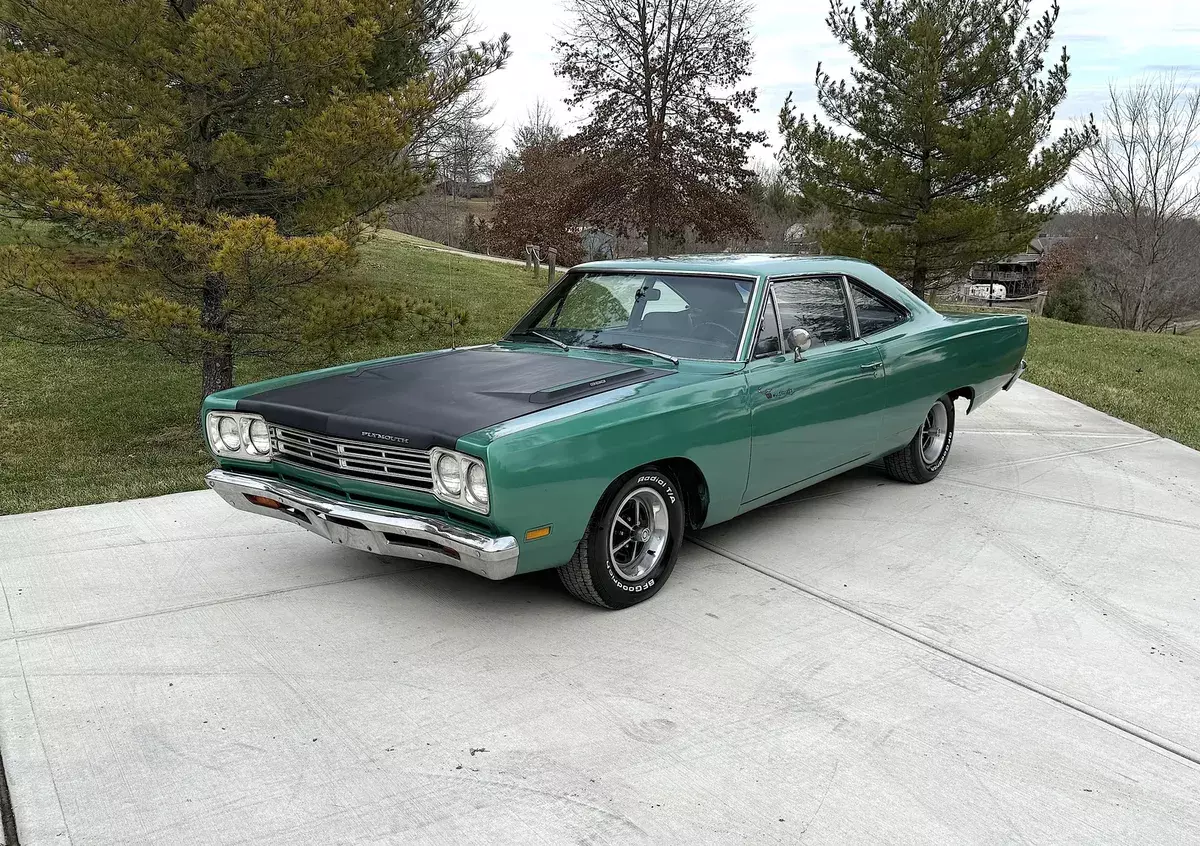 1969 ROADRUNNER RM21 440 FACTORY 4SPD FENDER TAG SHARP SEAFOAM TURQUOISE 1969 PLYMOUTH RM21 ROADRUNNER ROADRUNNER 440 FACTORY 4SPD