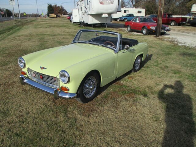 1969 Austin Healey Sprite Leather