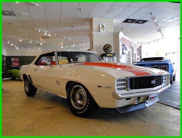 1969 RS/SS Indy Pace Car Convertible Used Automatic 1969 Chevrolet Camaro RS/SS Indy Pace Car Convertible