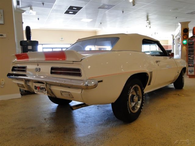 1969 Chevrolet Camaro RS/SS Indy Pace Car Convertible - photo 4