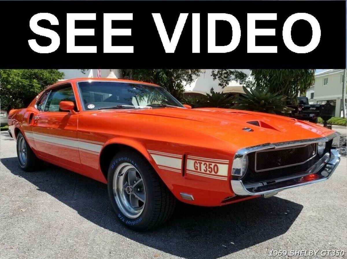 1969 Shelby Cobra Shelby GT350 Cobra Fastback