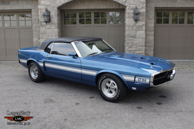 1969 Shelby GT 350 Convertible 1969 Ford Mustang Base Convertible 2-Door