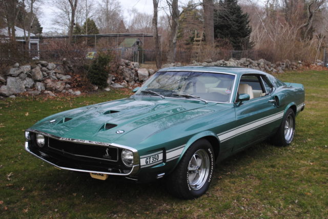 1969 Shelby GT 350 Factory 4 Speed with AC 1969 Shelby GT 350 Fastback