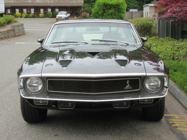 1969 Ford Mustang Shelby GT-350 Fastback Rare Color Black Jade - photo 4