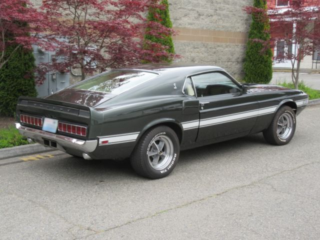 1969 Ford Mustang Shelby GT-350 Fastback Rare Color Black Jade - photo 6