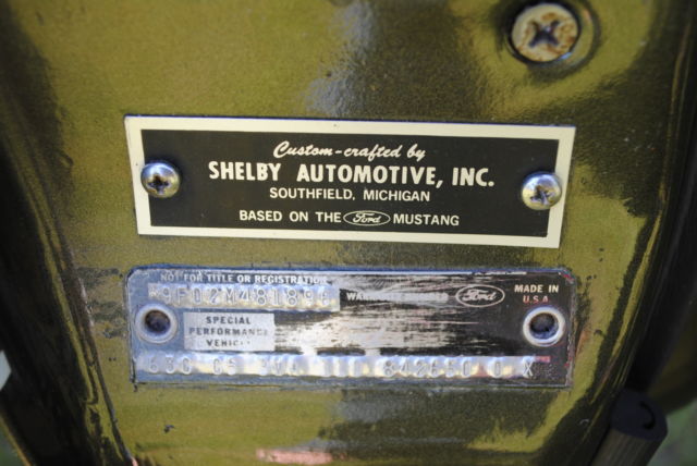 1969 Shelby GT 350 Fastback - photo 7