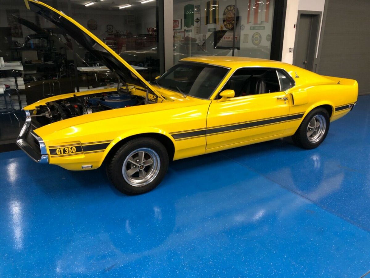 1969 Shelby GT350 Rent-A-Racer Original survivor 1 of 12 yellow original engine 1969 Ford Mustang Shelby GT350 Rent-A-Racer