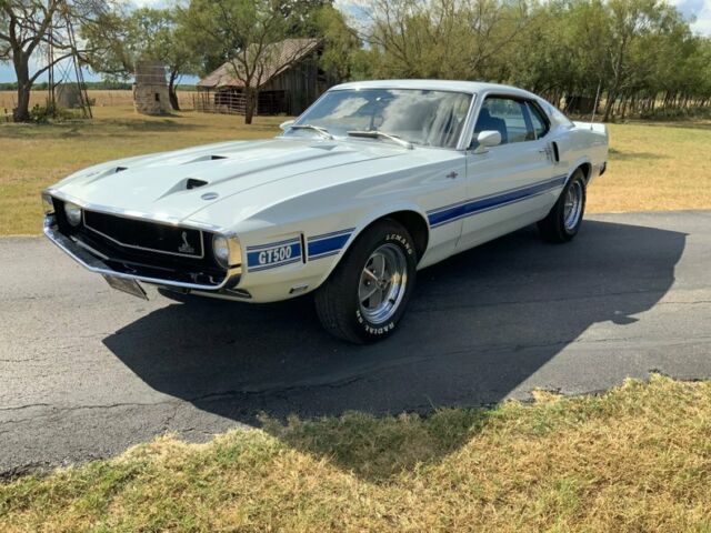 1969 Shelby GT500 99032 Miles Pastel gray Fastback 428 Cobra Jet V8 4 Speed Man 1969 Shelby GT500 --