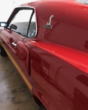 1969 Shelby GT350 Factory Candy Apple Red / gold stripes - photo 6