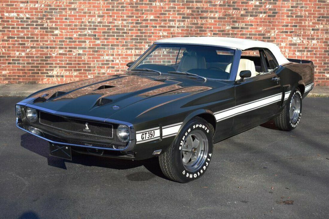 1969 Shelby Mustang GT350 Convertible - 4-speed - Will Sell & Ship WORLDWIDE 1969 Ford Mustang Shelby