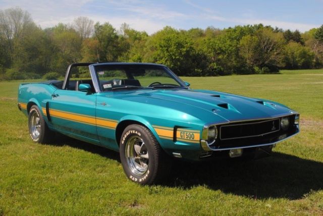1969 Shelby Mustang GT500 428 SCJ Drag Pack Convertible-very rare 1 of 1 1969 Ford Mustang Shelby gt500