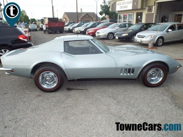 1969 Silver COUPE T TOPS! NUMBERS MATCHING 427/390 HORSEPOWER, 4 SPEED! 1969 Chevrolet Corvette COUPE T TOPS