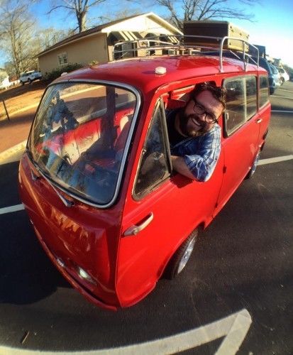 1969 Subaru 360 Sambar Van Mini car Micro Car Microcar Minivan rare classic NR 1969 Subaru 360 Sambar Van Microcar deluxe