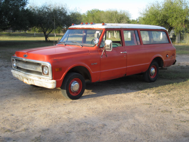 1969 Suburban C/10 Rat Rod Patina Air Bag Lowered Dropped Candidate or Drive It! 1969 Chevrolet Suburban Ratrod