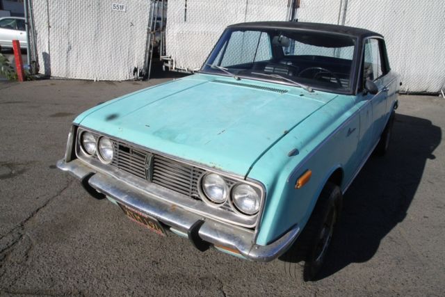 1969 Toyota Corona Automatic 4 Cylinder Black/Yellow Plates NO RESERVE 1969 Toyota Corona