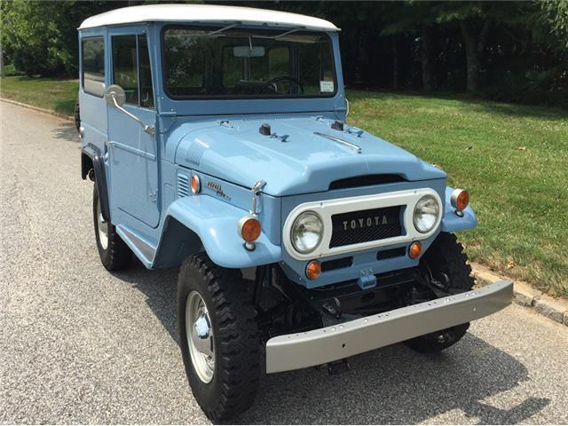 1969 Toyota FJ40 Land Cruiser 12602 Miles Blue 2 door 6 Cylinder Manual 1969 Toyota FJ Cruiser Land Cruiser