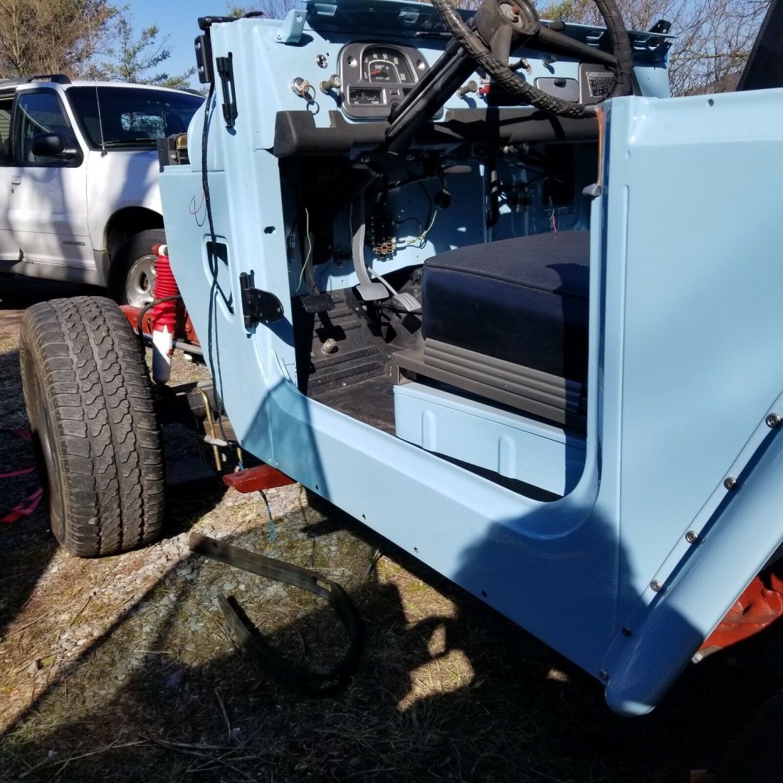 1969 Toyota Land Cruiser 40 SUV Blue 4WD Manual FJ40 1969 Toyota Land Cruiser 40 FJ40