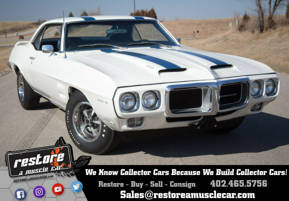 1969 Pontiac Trans Am 400 Ram Air III, 4-speed, PHS, Gauge Stack, D80