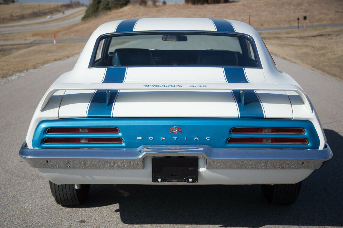 1969 Pontiac Trans Am 400 Ram Air III, 4-speed, PHS, Gauge Stack, D80 - photo 6