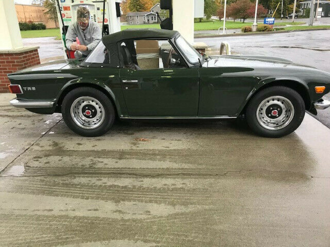 1969 Triumph TR-6 Convertible Great shape -Daily Driver or Resto Low 45159 Miles 1969 Triumph TR-6