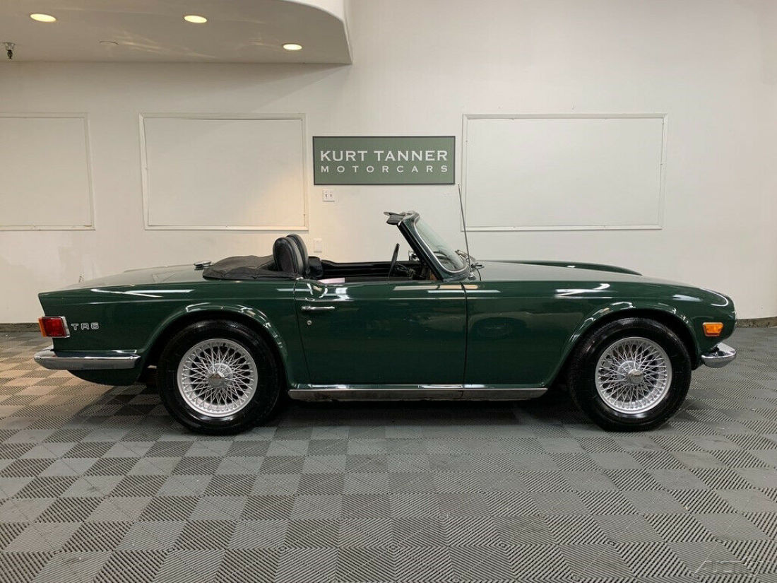 1969 Triumph TR-6 1969 TRIUMPH TR-6. ORIGINAL PAINT, LAUREL GREEN. - photo 7