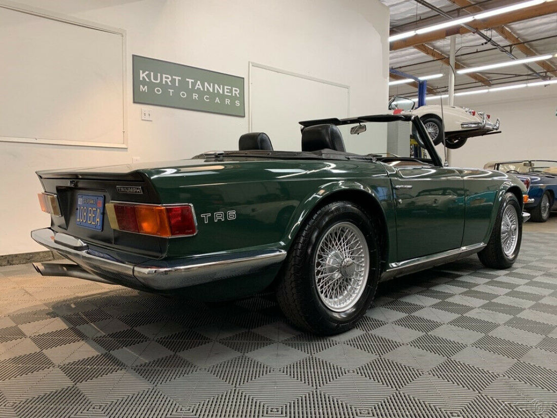1969 Triumph TR-6 1969 TRIUMPH TR-6. ORIGINAL PAINT, LAUREL GREEN. - photo 8