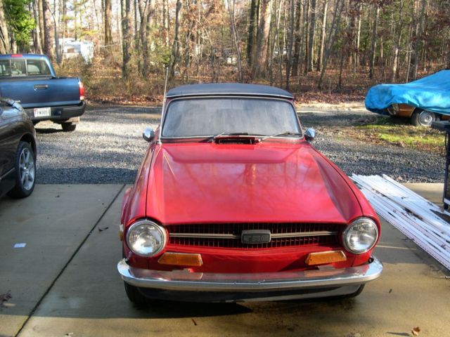 1969 Triumph TR-6 4th oldest in the world