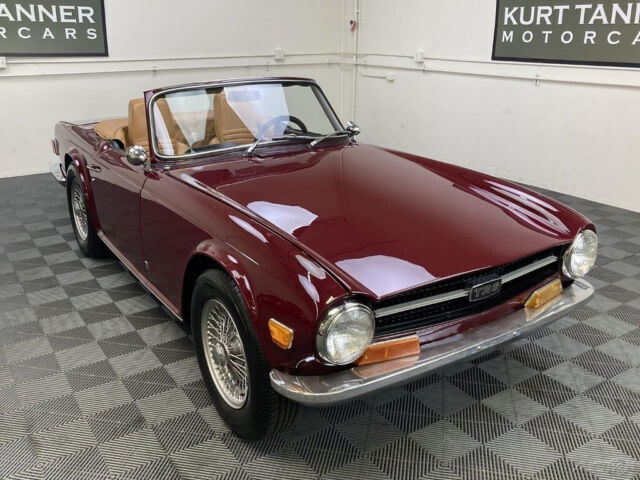 1969 TRIUMPH TR6. OVERDRIVE. CUSTOM FUEL INJECTION. NICELY RESTORED EARLY CAR. 1969 Triumph TR-6 1969 TRIUMPH TR6. OVERDRIVE. FUEL INJECTION.