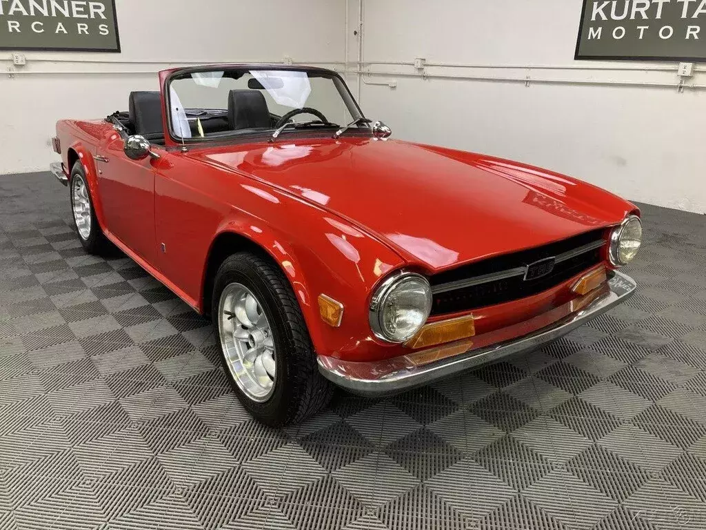 1969 Triumph TR-6 1969 TRIUMPH TR6. OVERDRIVE.